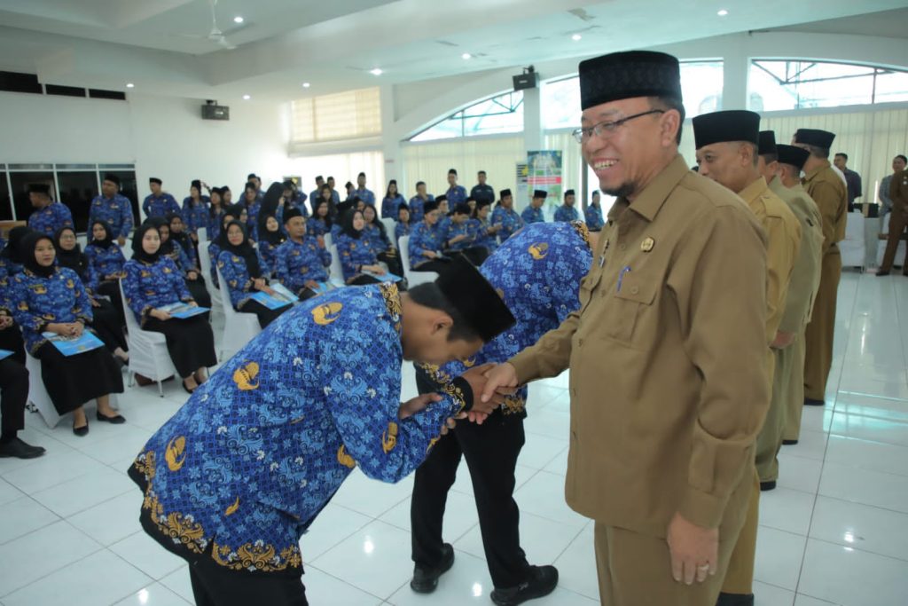 Sekda Ambil Sumpah dan Janji 123 PNS Pemkab Asahan