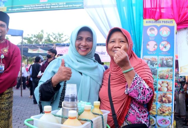 Rahma Beri Pesan ke Pedagang Agar Utamakan Kualitas Makanan Saat Pembukaan Bazar