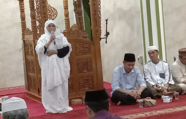 Rahma Ceritakan Pencapaiannya Saat Bersama Almarhum Syahrul di Masjid Jabal Hidayah