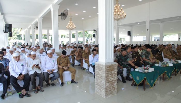 Bupati Asahan Buka Manasik Haji Akbar Pemerintah Kabupaten Asahan Tahun 1444 H/2023 M
