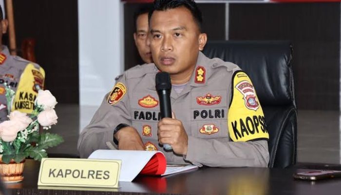 Kapolres Lingga Tegaskan Bukan Gelar Perkara Tersangka