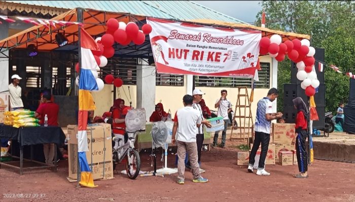 Kemeriahan 17 Agustusan, Warga Kelurahan Daik Sepincan Antusias Ikuti Berbagai Lomba