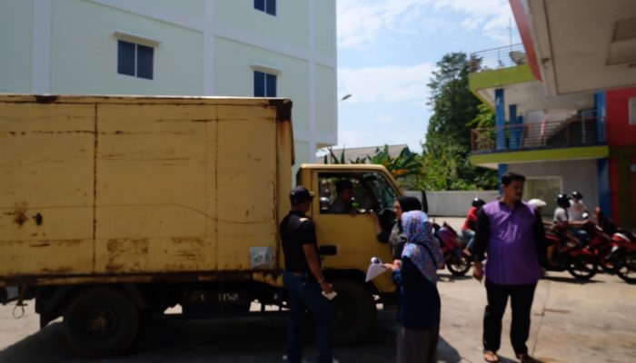 Disperdagin dan Polisi Sidak ke Sejumlah SPBU di Tanjungpinang