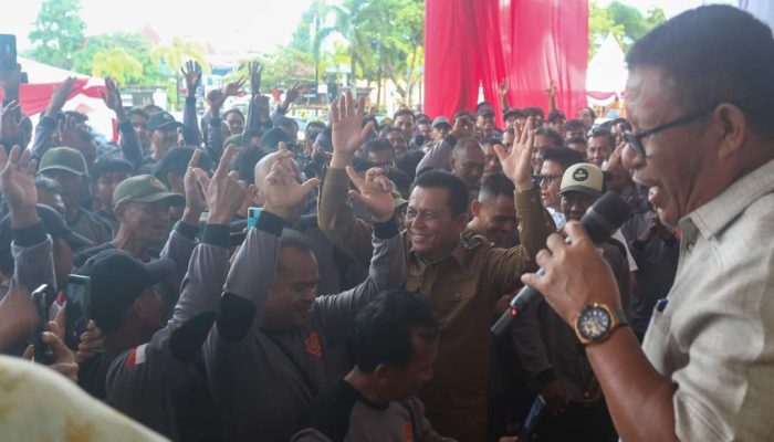 Hadir di Apel Siaga Satlinmas, Ansar: Pemilu 2024 Momentum Bangsa Indonesia
