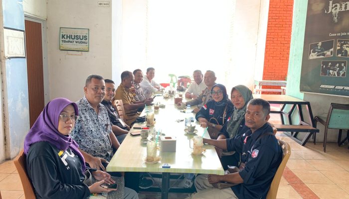 Wujudkan Pemilu Damai, Polsek Balai Karimun Coffee Morning Bareng PPK