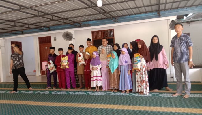 Satreskrim Polres Bintan Salurkan Bantuan Sembako ke Panti Asuhan Bina Insani