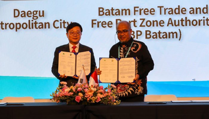 Daegu Korea Selatan Jalin Kerjasama Pengelolaan Air dengan BP Batam