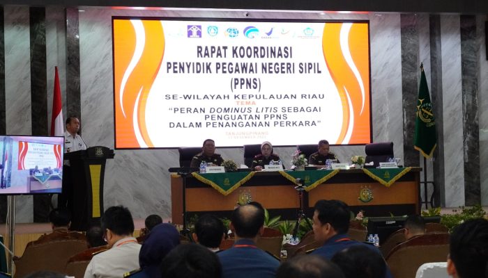 Kejaksaan gelar Rakor PPNS se-Provinsi Kepri