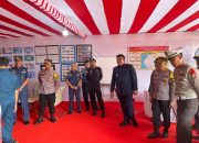 Minta Petugas Tetap Humanis, Kapolres dan Bupati Bintan Cek Kesiapan Pos Pengamanan Nataru