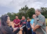 Direktur Pemasyarakatan dan Pemberdaya Keadilan Restoratif Panen Padi di Lahan Bekas Tambang Bauksit