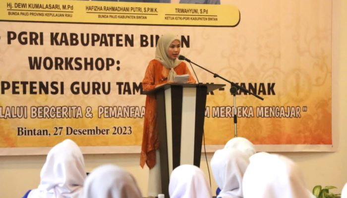 Bunda PAUD Bintan Berikan Enam Tips Dalam Dunia Literasi Anak