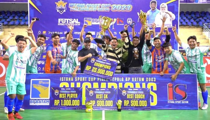 Meriahnya Malam Final Istana Sport Cup Piala Kepala BP Batam 2023