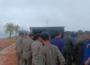 Lima Kontainer Pedagang di Kawasan Gurindam 12 Diangkut Satpol PP