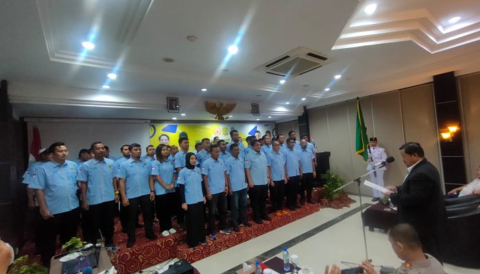 Ketua dan Pengurus Askot PSSI Tanjungpinang Dikukuhkan