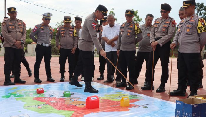 Gelar TFG Jelang Pemilu, Polres Bintan Siap Amankan Keselamatan Calon Jika Terjadi Sesuatu