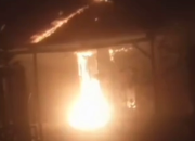 Rumah Warga Teluk Sebong Ludes Terbakar, BPBD Bintan Masih Hitung Kerugian