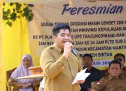 Bupati Bintan Bersyukur Listrik Desa Dendun Kini Hidup 24 Jam