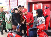 Perdana, Satu-satunya Pertashop di Kepri Milik BumDes Bintan Diresmikan Roby