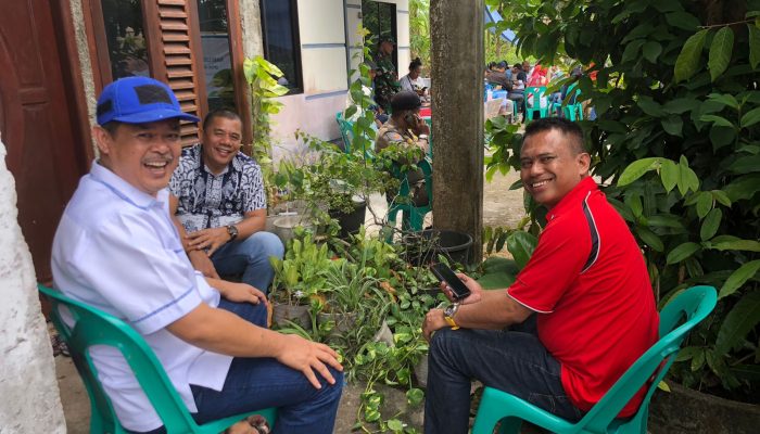 PSU TPS 037 Masih Ramai, Dua Anggota DPRD Tanjungpinang Pantau Situasi