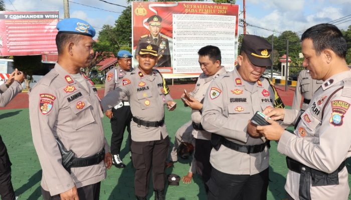 Propam Tes Urine Personel Polresta Tanjungpinang, Hasilnya Negatif