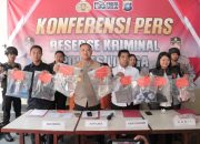 Polres Lingga Gelar Konferensi Pers Ungkap Kasus Tindak Pidana Pencabulan dan Pornografi, Tiga Orang Ditetapkan Tersangka