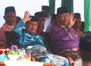 Bupati Beserta Wabup Anambas Sambut Hangat Peserta Pawai Ta’arup MTQH Ke-VIII Tingkat Kabupaten