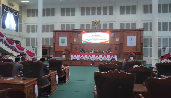 Pemko Tanjungpinang Ajukan 4 Ranperda ke DPRD