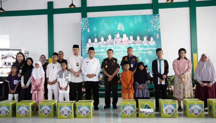 Kejati Kepri Serahkan KIA dan Buka Bersama Dengan Anak Panti LKSA