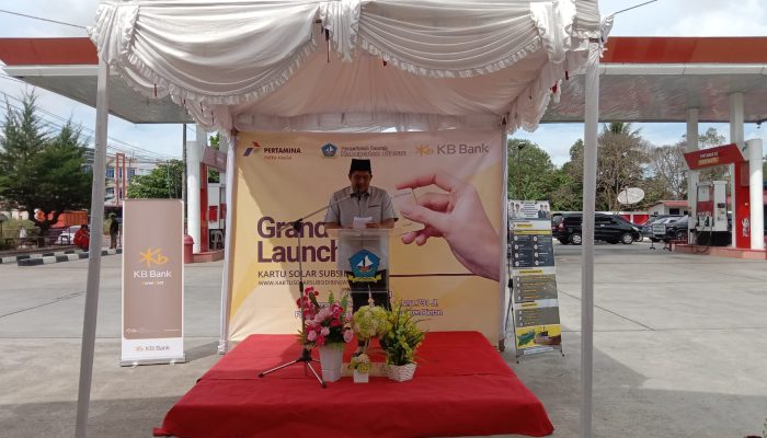 Cegah Antrian Panjang di SPBU, Pemkab Bintan dan Bank Bukopin Launching Kartu Subsidi