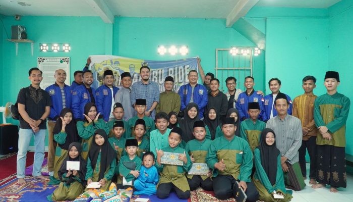 Ngabubu Ride KNPI Batam Dengan Berbagi Santunan, Bentuk Kepedulian Terhadap Sesama