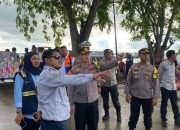 Kapolres Bintan Cek Langsung Situasi Arus Balik di Pelabuhan Tanjung Uban