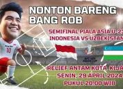Roby Kurniawan Gelar Nobar Indonesia U-23 vs Uzbekistan, Siapkan Giveaway