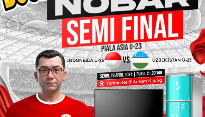 Nobar Dukung Timnas, Kapolda Kepri Siapkan Hadiah untuk Masyarakat Bintan