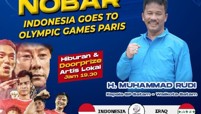 BP Batam dan Pemko Batam Siapkan Doorprize Meriahkan Nobar Timnas Indonesia U-23 vs Irak