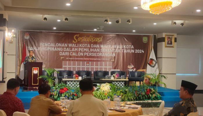 KPU Tanjungpinang Gelar Sosialisasi Pendaftaran Calon Perorangan di Pilkada 2024