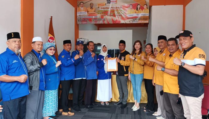 Enam Bacalon Wali Kota dan Wakil Wali Kota Tanjungpinang Daftar ke Hanura