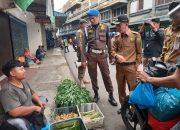 Hasan Sidak Pedagang Berjualan di Jalan Gambir