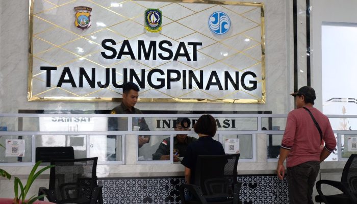 UPTD Samsat Tanjungpinang Catat Pendapatan Pajak Kendaraan Capai 36 Persen