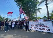 Koalisi Jurnalis dan Mahasiswa Tanjungpinang – Bintan Tolak RUU Penyiaran