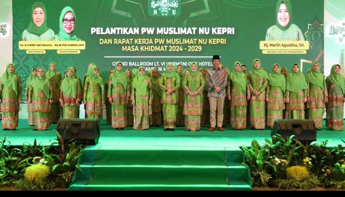 Usai Dilantik Khofifah, Marlin Resmi jadi Ketua PW Muslimat NU Kepri