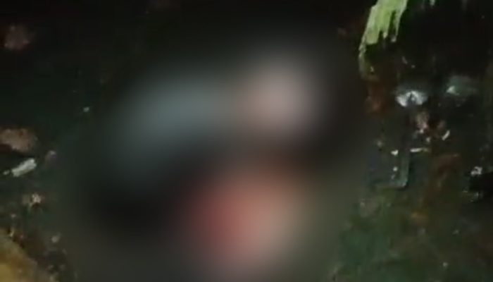 Sosok Janin Ditemukan Warga Tanjungpinang Dalam Selokan