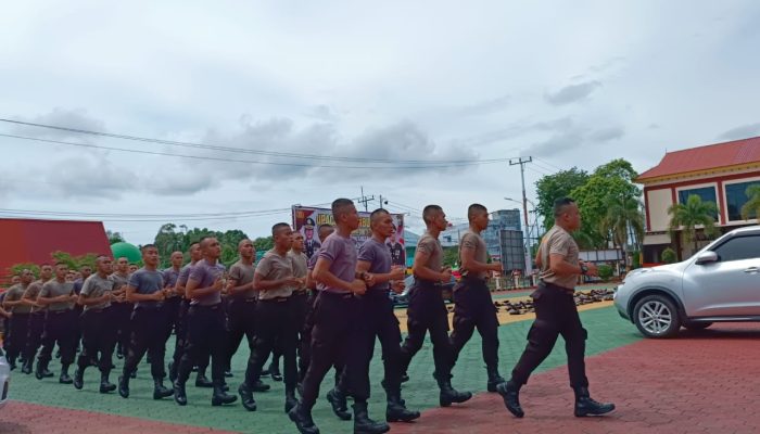 Siswa SPN Polda Kepri Latihan Kerja ke Polresta Tanjungpinang