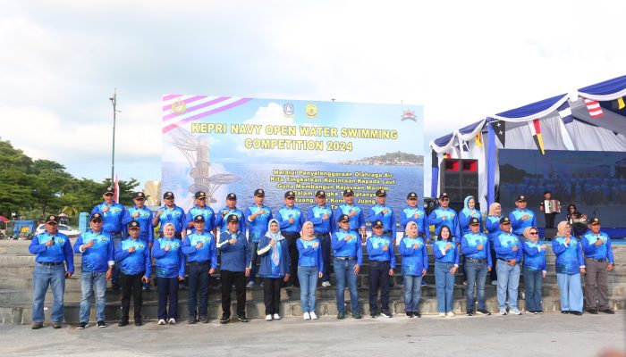 Kapolda Kepri Hadiri Navy Open Water Swimming Competition 2024