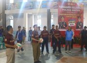 Polres Bintan Rayakan HUT Bhayangkara ke-78 dengan Turnamen Bola Voli