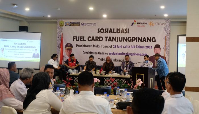 Pendaftaran Fuel Card di Tanjungpinang Dibuka 28 Juni 2024