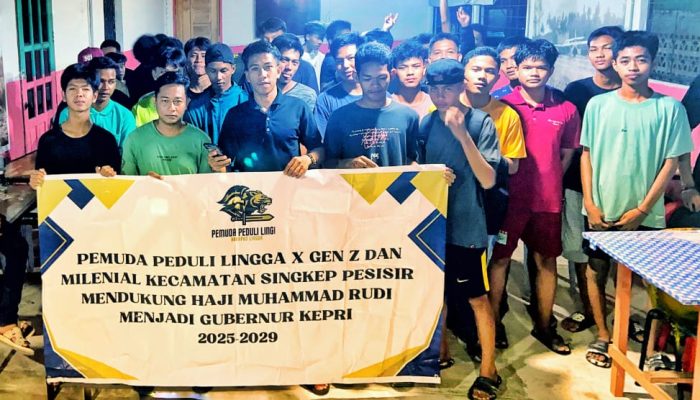 Nama Muhammad Rudi Kian Populer di Lingga Jelang Pilgub