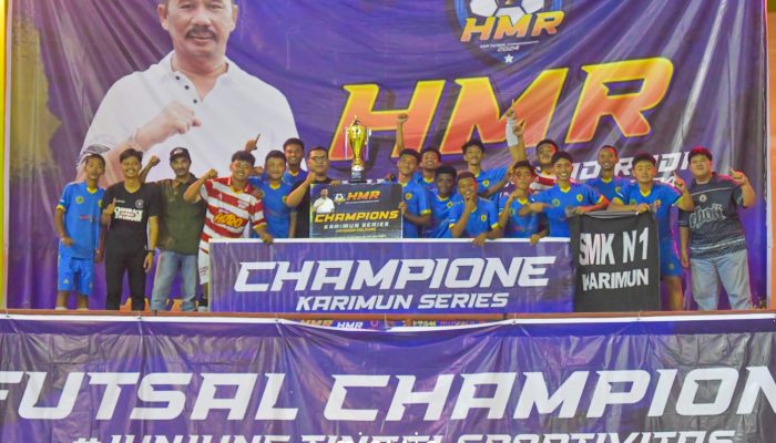 HMR Cup Championship 2024 Gairahkan Dunia Futsal Karimun