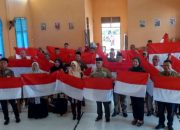 Kesbangpol Lingga Launching Pembagian Bendera dan Pembinaan Forum Damai Pilkada 2024