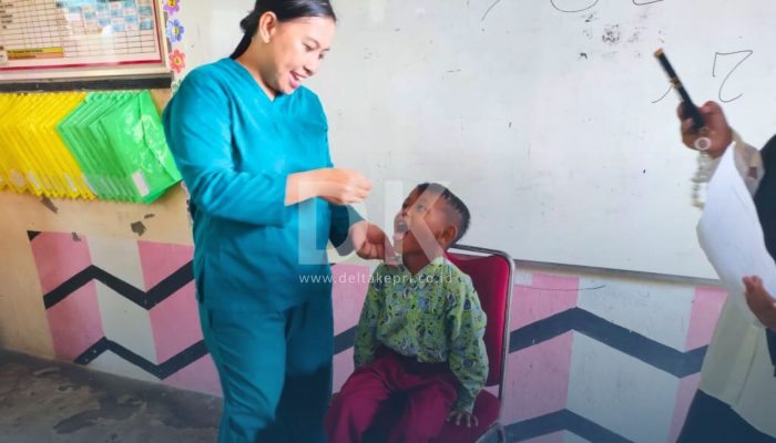 Imunisasi Polio di Kabupaten Bintan Berhasil Capai Target 100 Persen