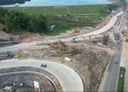 Progres Pembangunan Fly Over Sei Ladi Batam Capai 45 Persen